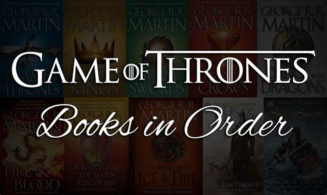 how to read the game of thrones books